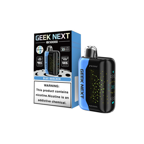 Geek Next 50K Zero Nicotine Disposable Vape — 10 Flavors, 0mg