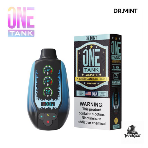 One Tank 40K Disposable Vape | 40,000 Puffs Smart Display