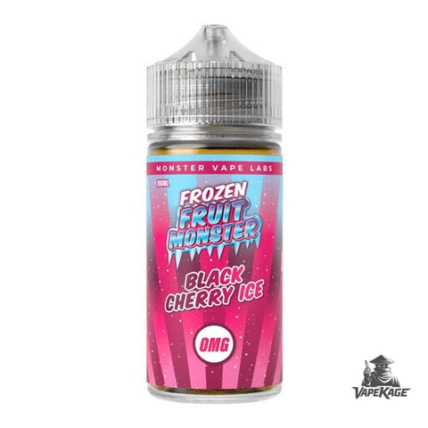 Black Cherry Ice Nicotine Free Frozen Fruit Monster Vape Labs 100mL Freebase Freebase E-Liquid at Vapekage