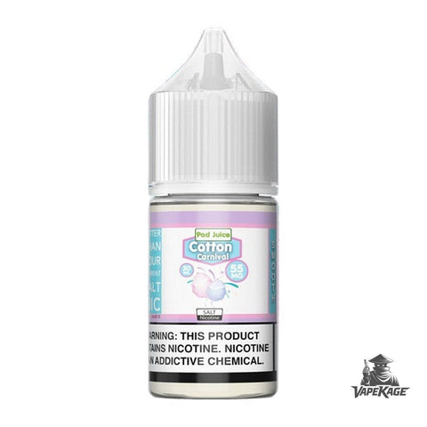 Cotton Clouds — Pod Juice 30mL Nic Salt Nicotine Salt E-Liquid at Vapekage
