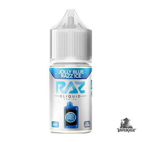 Jolly Blue Razz Ice RAZ x — Pod Juice 30mL Nic Salt Nicotine Salt E-Liquid at Vapekage
