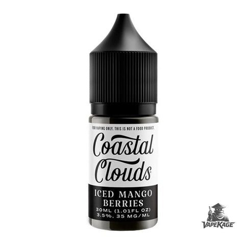Mango Berries Iced — Coastal Clouds 30mL Nic Salt Nicotine Salt E-Liquid at Vapekage