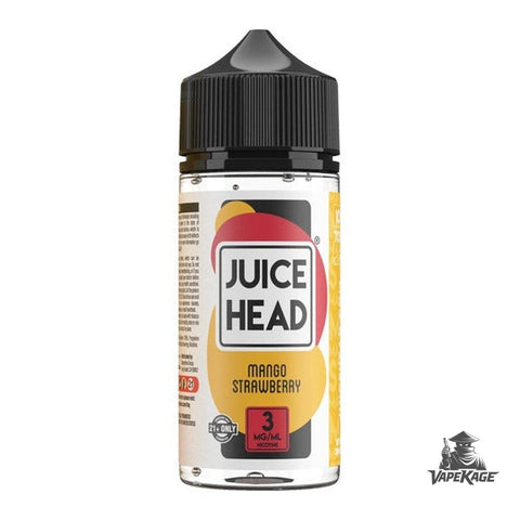 Mango Strawberry E Liquid — Juice Head 100mL Freebase Freebase E-Liquid at Vapekage