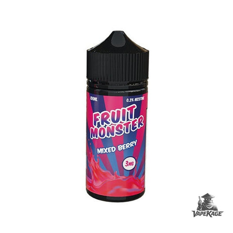 Mixed Berry Fruit Monster Vape Labs 100mL Freebase Freebase E-Liquid at Vapekage