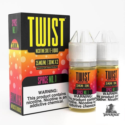 Space No. 1 — Twist E-Liquids 60mL (2x30mL twin pack) Nic Salt Nicotine Salt E-Liquid at Vapekage