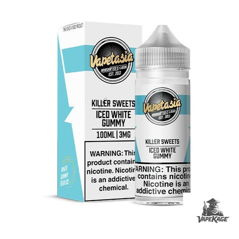 Iced White Gummy Killer Sweets — Vapetasia 100mL Freebase Freebase E-Liquid at Vapekage