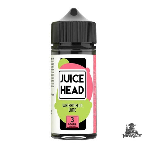Watermelon Lime E Liquid — Juice Head 100mL Freebase Freebase E-Liquid at Vapekage