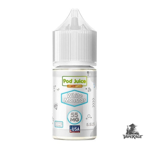 White Monstar — Pod Juice 30mL Nic Salt Nicotine Salt E-Liquid at Vapekage