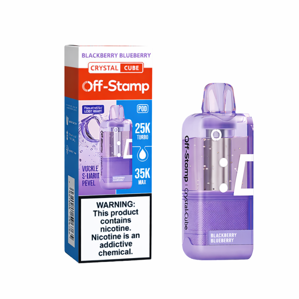 Off Stamp Crystal Cube Disposable Pods