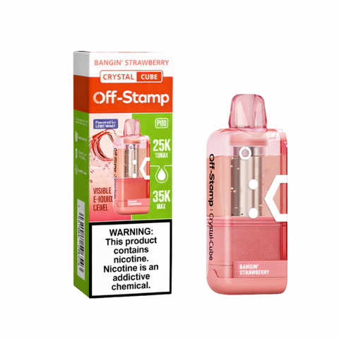 Off Stamp Crystal Cube Disposable Pods