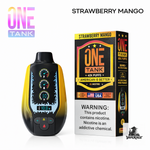 One Tank 40K Disposable Vape in Strawberry Mango flavor, 40000 puffs, 22mL, Made in USA