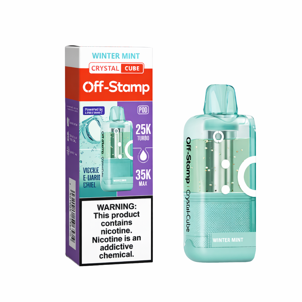 Off Stamp Crystal Cube Disposable Pods