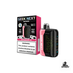 Geek Next 50K Zero Nicotine Disposable Vape Watermelon Ice Flavor — 50,000 Puffs, 0% (zero nicotine, 0mg), Rechargeable | Vapekage