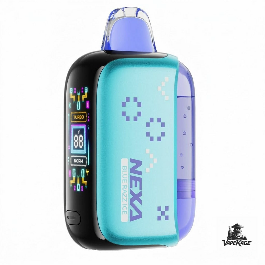 Nexa Pix 35K Blue Razz Ice Flavor Disposable Vape