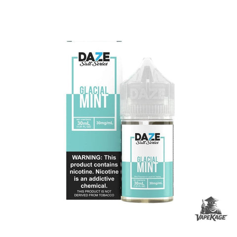 Glacial Mint — 7 Daze 30mL Nic Salt Nicotine Salt E-Liquid at Vapekage