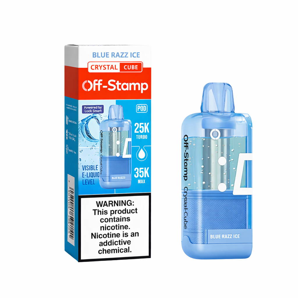 Off Stamp Crystal Cube Disposable Pods