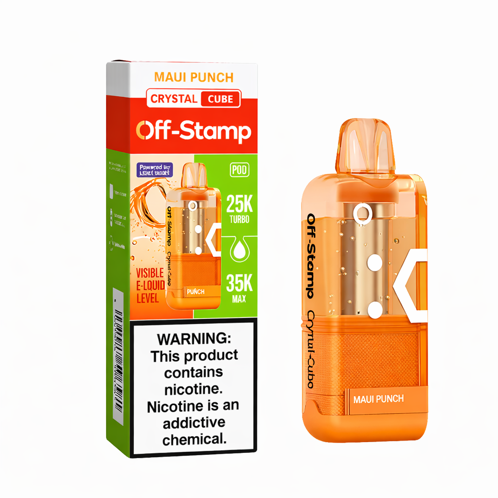 Off Stamp Crystal Cube Disposable Pods