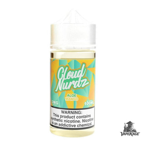 Aloe Mango — Cloud Nurdz 100mL Freebase Freebase E-Liquid at Vapekage