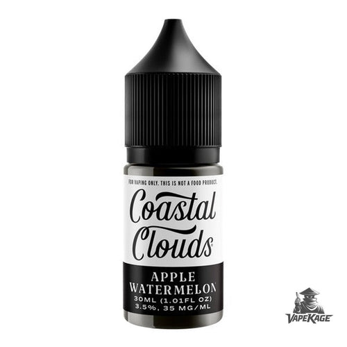 Apple Watermelon — Coastal Clouds 30mL Nic Salt Nicotine Salt E-Liquid at Vapekage
