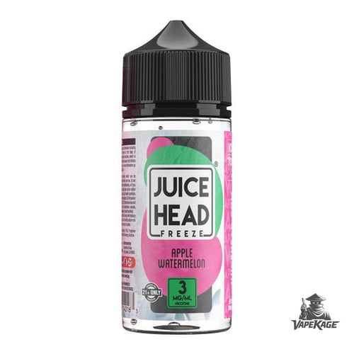 Apple Watermelon Freeze E Liquid — Juice Head 100mL Freebase Freebase E-Liquid at Vapekage