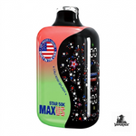 Maxus Star 50K Disposable Vape in Cali Kiwi Splash (Strawberry Kiwi) flavor, 50000 puffs, USA-made