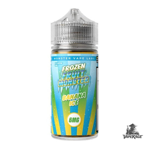 Banana Ice Frozen Fruit Monster Vape Labs 100mL Freebase Freebase E-Liquid at Vapekage