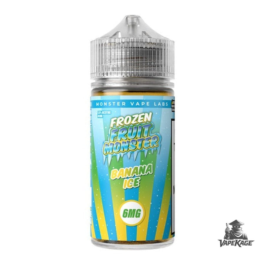Banana Ice Frozen Fruit Monster Vape Labs 100mL Freebase Freebase E-Liquid at Vapekage