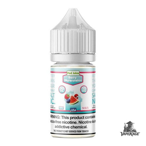 Berry Watermelon — Pod Juice 30mL Nic Salt Nicotine Salt E-Liquid at Vapekage