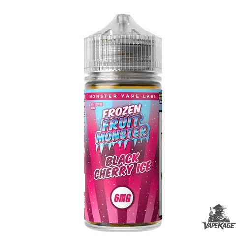 Black Cherry Ice Frozen Fruit Monster Vape Labs 100mL Freebase Freebase E-Liquid at Vapekage