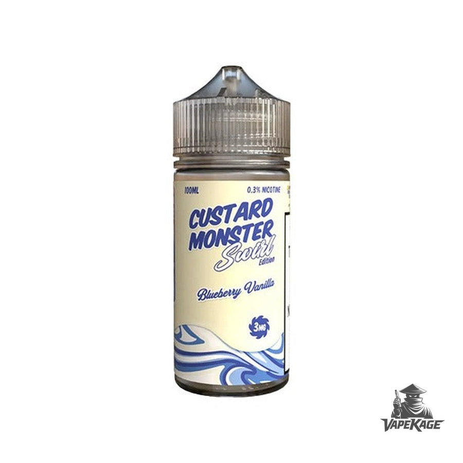 Blueberry Vanilla Custard Monster Vape Labs 100mL Freebase Freebase E-Liquid at Vapekage