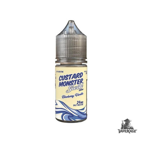 Blueberry Vanilla by — Custard Monster Vape Labs 30mL Nic Salt Nicotine Salt E-Liquid at Vapekage