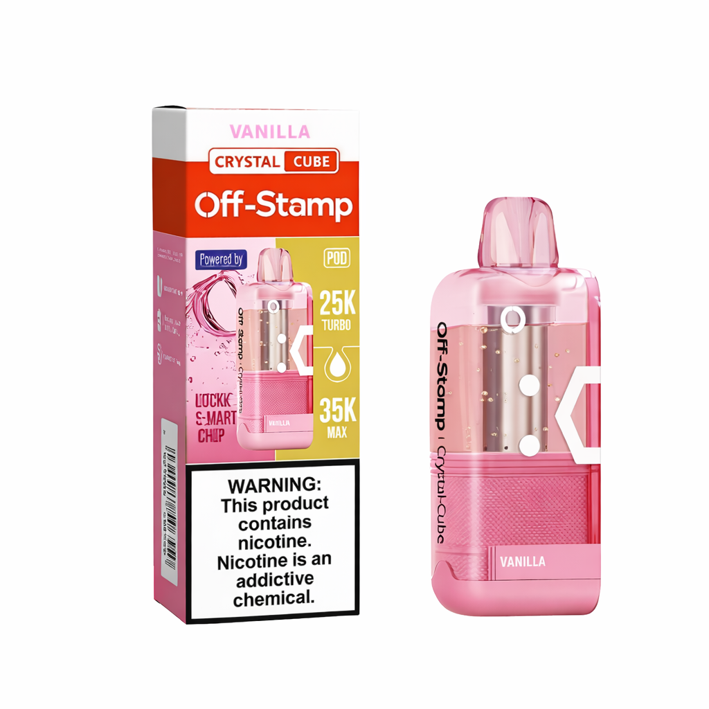 Off Stamp Crystal Cube Disposable Pods