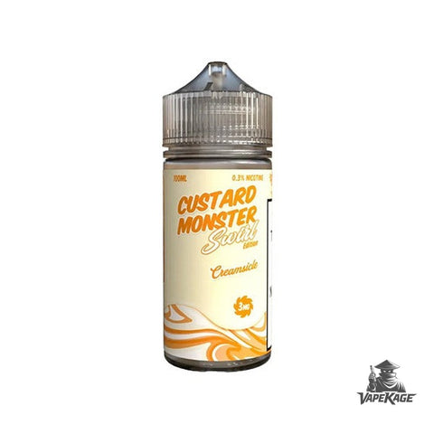 Creamsicle Custard Monster Vape Labs 100mL Freebase Freebase E-Liquid at Vapekage