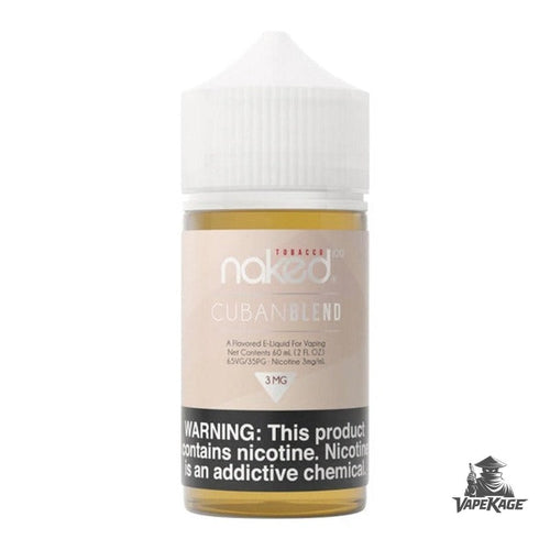 Cuban Blend Tobacco — NKD 100 60mL Freebase Freebase E-Liquid at Vapekage