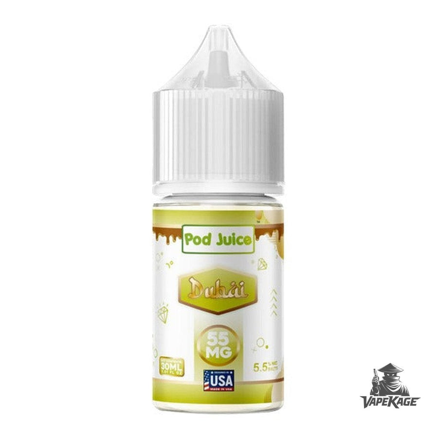 Dubai Chocolate — Pod Juice 30mL Nic Salt Nicotine Salt E-Liquid at Vapekage