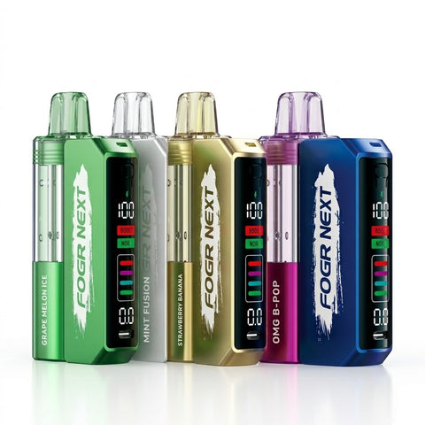 Fogr Next 40K Disposable Vape 40000 Puffs Dual Mode HD Display