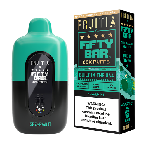 fifty-bar-fruitia-20k-spearmint-disposable-vape