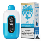 Fifty Bar x Hidden Hills 20K Disposable Vape in Yeti Mint flavor, 20000 puffs