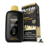 Fifty Bar x Humble 20K Disposable Vape in Banana Funnel Cake flavor, 20000 puffs