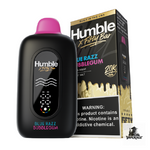 Fifty Bar x Humble 20K Disposable Vape in Blue Razz Bubblegum flavor, 20000 puffs