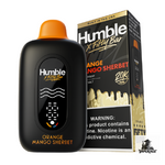Fifty Bar x Humble 20K Disposable Vape in Orange Mango Sherbet flavor, 20000 puffs