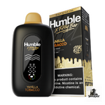 Fifty Bar x Humble 20K Disposable Vape in Vanilla Tobacco flavor, 20000 puffs