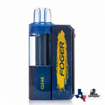 Foger Switch Pro 30K disposable vape in Clear flavor, rechargeable high-puff vape device Texas compliant