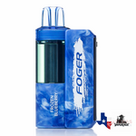 Foger Switch Pro 30K disposable vape in Frozen Blueberry flavor, rechargeable high-puff vape device Texas compliant