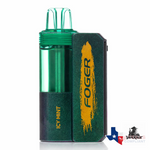 Foger Switch Pro 30K disposable vape in Icy Mint flavor, rechargeable high-puff vape device Texas compliant