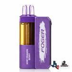 Foger Switch Pro 30K disposable vape in Kiwi Dragon Berry flavor, rechargeable high-puff vape device Texas compliant