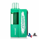 Foger Switch Pro 30K disposable vape in Miami Mint flavor, rechargeable high-puff vape device Texas compliant