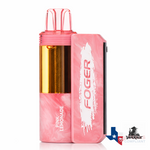 Foger Switch Pro 30K disposable vape in Pink Lemonade flavor, rechargeable high-puff vape device Texas compliant