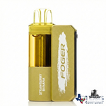 Foger Switch Pro 30K disposable vape in Strawberry Banana flavor, rechargeable high-puff vape device Texas compliant