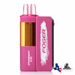 Foger Switch Pro 30K disposable vape in Strawberry Kiwi flavor, rechargeable high-puff vape device Texas compliant